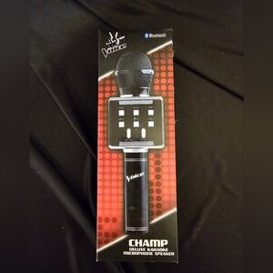 The Voice - Champ Deluxe BT Karaoke Microphone Speaker (NIB - never opened)